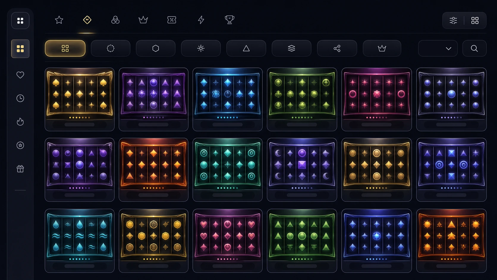Popular Slot Categories